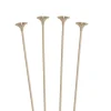Paper Balloon Cup and Stick Pack 25 Kraft Brown (40cmH)