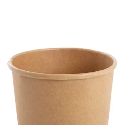 Paper Container Round 850ml Single Kraft (11.5Dx12cmH)