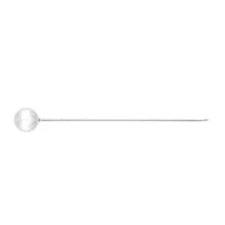 Pearl Pins Round Head Bulk 30 Pack White (8mm x 6cm)