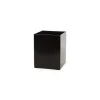 Pencil Vase Square (10x10x13.5cmH) Single Black