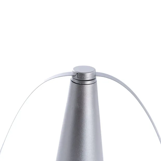 Picnic Fly Repellent Fan Silver (9.5cmDx24cmH)