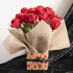 Poly Flax Jute Hessian Sheet Pack 50 Natural (50x70cm)