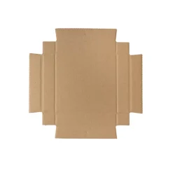 Posy Box Lid Medium Kraft Brown Pack 5 (16.5x16.5x4cmH)