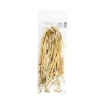 Pre Cut Balloon Ribbon with Clip Pk25 Metallic Gold (1.5m)