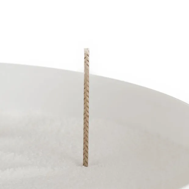 Premium Natural Candle Sand Wax Wicks 100 Packs (6cm Each)