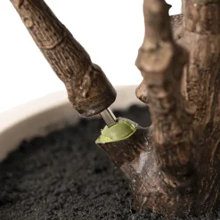 Premium Real Touch Artificial Rubber Tree Green (120cmH)