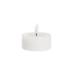 Premium Wax LED Trueflame Tealight Candle 2PK White 7DX3cmH