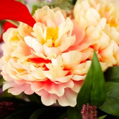 Princess Peony Red (16cmDx80cmH)