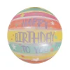Printed Bubble Balloon 18" Happy Birthday To You (46cmD)