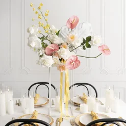 Real Touch Anthurium Soft Pink (63cmH)