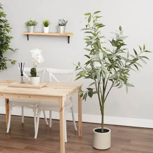 Real Touch Artificial Eucalyptus Willow Tree Green (160cmH)