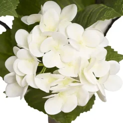 Real Touch Artificial Hydrangea Tree Potted White (90cmH)
