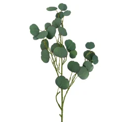 Real Touch Double Faced Eucalyptus Spray Dark Green (80cmH)