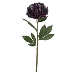 Real Touch Peony Stem Dark Purple (15cmDx68cmH)