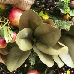 Real Touch Princess Magnolia Leaves Spray Green (83cmH)