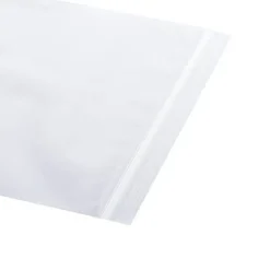 Resealable Press Seal Cello Bag Clear PK 100 (17Wx25cmH)