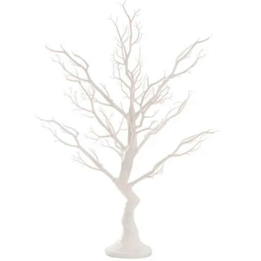 Resin Manzanita Table Top Tree White (80cmH)