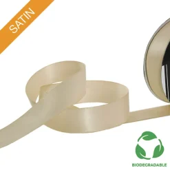Ribbon Bio-Poly Blend Deluxe Satin Nude (25mmx25m)