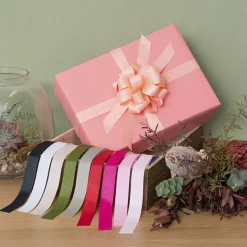 Ribbon Bio-Poly Blend Grosgrain Sage Green (25mmx25m)