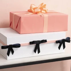 Ribbon Premium Plush Velvet Woven Edge Navy Blue (15mmx20m)