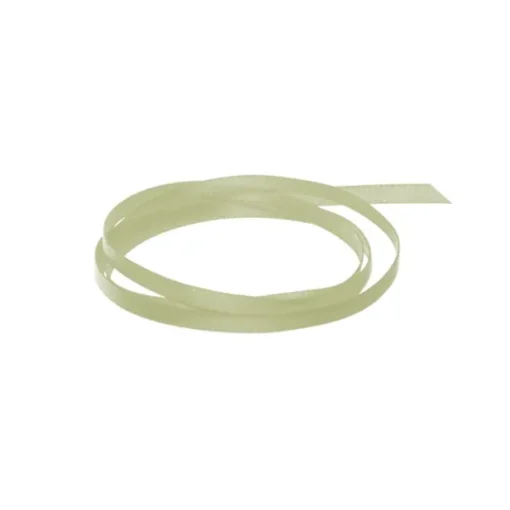Ribbon Satin Deluxe Double Faced Sage (3mmx50m)