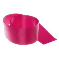 Ribbon Satin Deluxe Double Faced Hot Pink (50mmx25m)