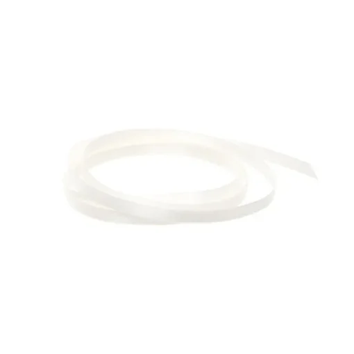 Ribbon Satin Deluxe Double Faced Bridal White (3mmx50m)