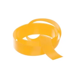 Ribbon Satin Deluxe Double Faced Mid Yellow (15mmx25m)