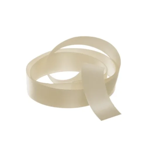Ribbon Satin Deluxe Double Faced Champagne (15mmx25m)