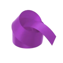 Ribbon Satin Deluxe Double Faced Purple (38mmx25m)