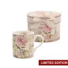 Rose Eiffel Tower Mug Gift Set Pink (12x8.6cm)