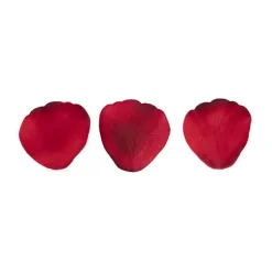 Rose Petals Scarlet Dark Red 5cmD (120PC Bag)