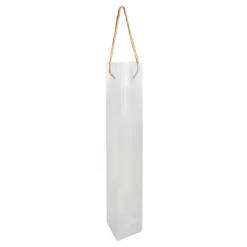 Rose Square PVC Carry Tube Clear Pack 5 (7cmDx50cmH)