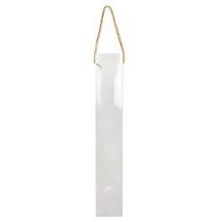 Rose Square PVC Carry Tube Clear Pack 5 (7cmDx50cmH)