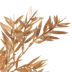 Rosemary Leaf Spray Metallic Gold (98cmH)