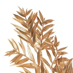Rosemary Leaf Spray Metallic Gold (98cmH)