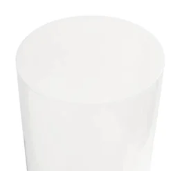 Round Deluxe Acrylic Plinth Set 2 Clear (30x70cmH)