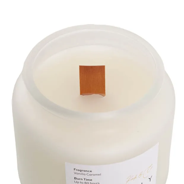 Scented Candle Botany Jar Vanilla Caramel (400g)