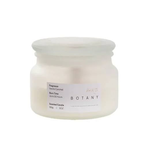 Scented Candle Botany Jar Vanilla Caramel (150g)