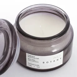 Scented Candle Botany Jar Rose & Sea Salt 150g (10x8cmH)