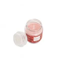 Scented Candle Bubble Jar Orange Pomegranate (6Dx8.5cmH 90g)