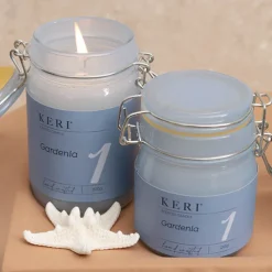 Scented Candle Honey Jar Gardenia (6.5Dx9cmH) 120g