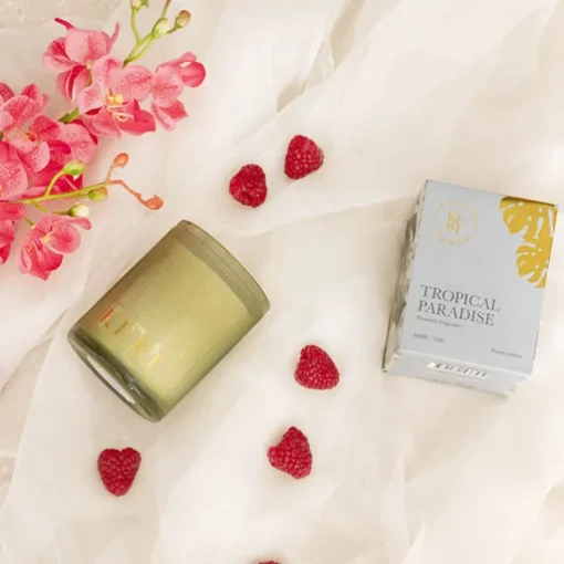 Scented Candle Indulgence Tropical Paradise (7.5x10cmH) 230g