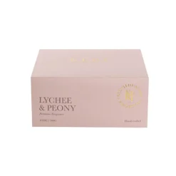 Scented Candle Indulgence 3-Wick Lychee & Peony 300g