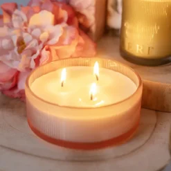Scented Candle Indulgence 3-Wick Lychee & Peony 300g