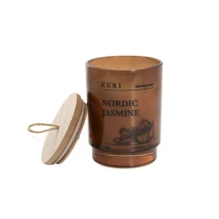 Scented Candle Verde Jar Nordic Jasmine (8x10.5cmH) 230g