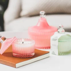 Scented Jar Candle Delight Lotus Water 100g (10.5x12.5cmH)