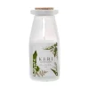 Scented Milk Jar Candle Melody Valley of Lily 90g 6x12.5cmH