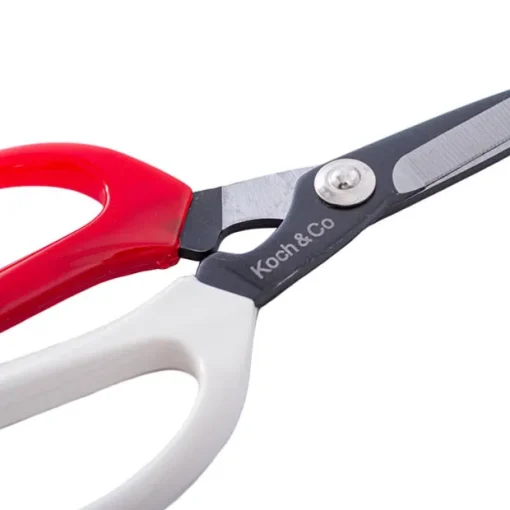 Scissors Florist and CRAFT Red & Cream (20cm - 8")