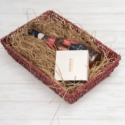 Seagrass Tray Rectangle Dark Brown (38x26x10cmH)
